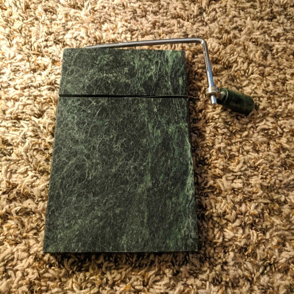 Solid Marble Cheese Slicing/Cutting Board